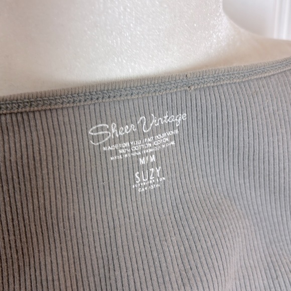 SUZY silver sequin tank top - Picture 6 of 7